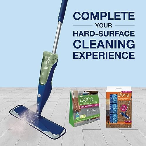 Bona Multi-Surface Floor Premium Spray Mop - 40 Faster Clean