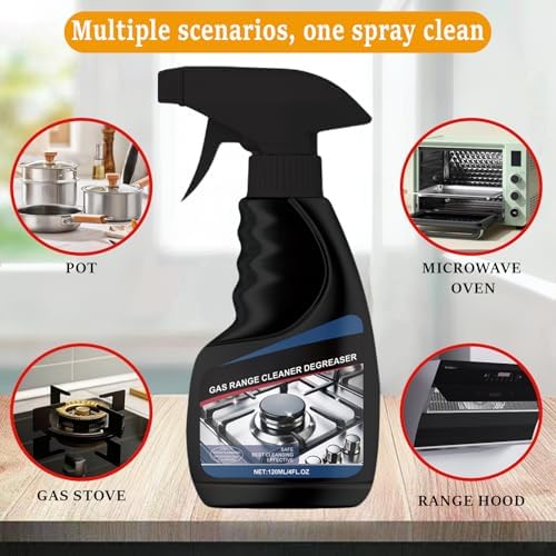 120ML Gas Stove Cleaner Degreaser for Kitchen
