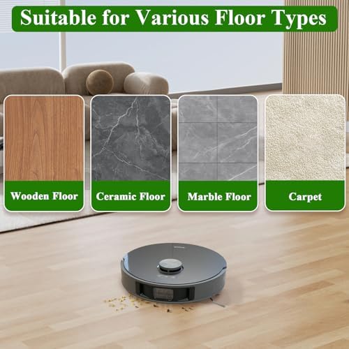 10 Pack Mop Pads for Dreame Vacuums Microfiber Replacement