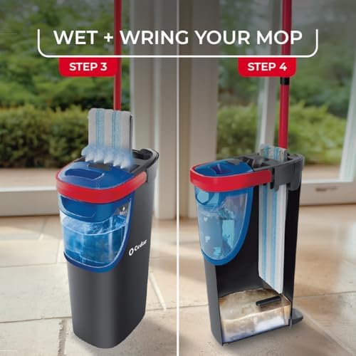 O-Cedar H2prO Flat Mop System - Quick Clean Tool