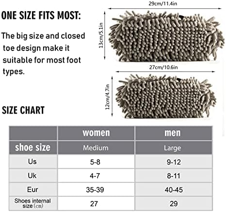 FLildon Microfiber Cleaning Slippers Cute Frogs Washable Mop Shoes for Men Women