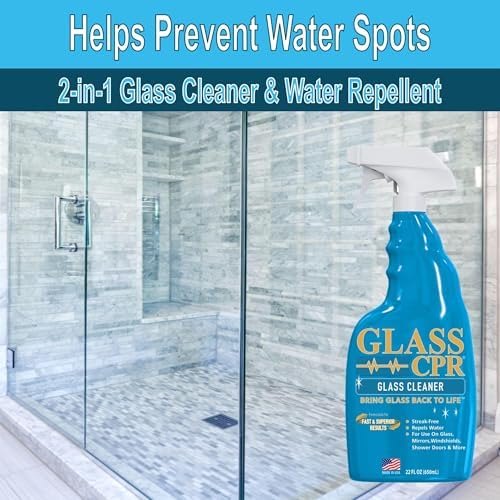 CPR Glass Cleaner Water Repellent 22oz 2-in-1