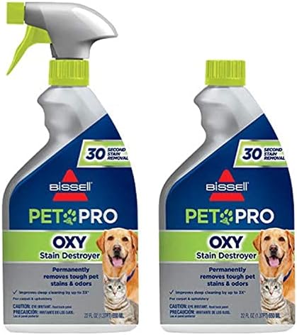 Bissell PET PRO Oxy Stain Destroyer 22 Oz 2 Pack