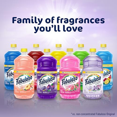 Fabuloso Multi-Purpose Cleaner 2X Concentrated Lavender 56 oz