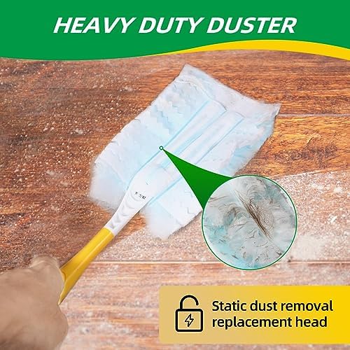 Frescares Static Dust Brush Refill - 18PCS Blue for Swiffer Compatible