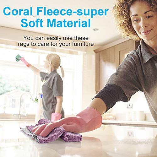 12PCS Kitchen Towels Dish Cloths 10x6 Inch