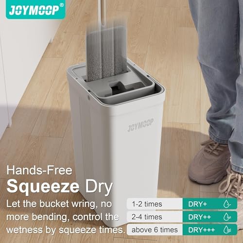 JOYMOOP Mop and Bucket with Wringer Set for Home