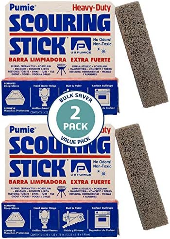 PUMIE Scouring Stick 2 Pack - Heavy Duty Cleaning