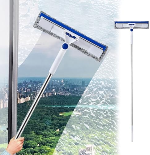Lovskoo 40in Window Squeegee 3-in-1 Cleaning Kit