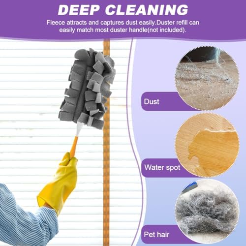 Saycker 14Pcs Duster Refill Fleece for Swiffer