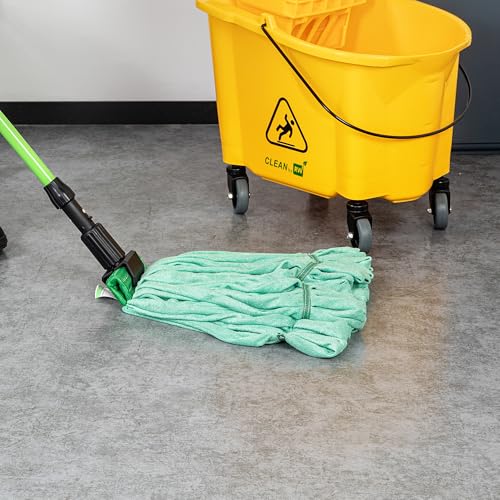 Restaurantware MOP Head - 5 Inch Microfiber 18 Ounce Machine Washable