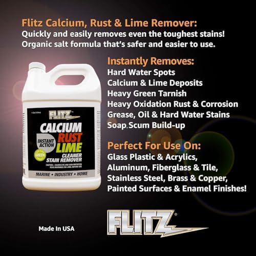 Flitz Calcium Rust Lime Remover - 1 Gallon