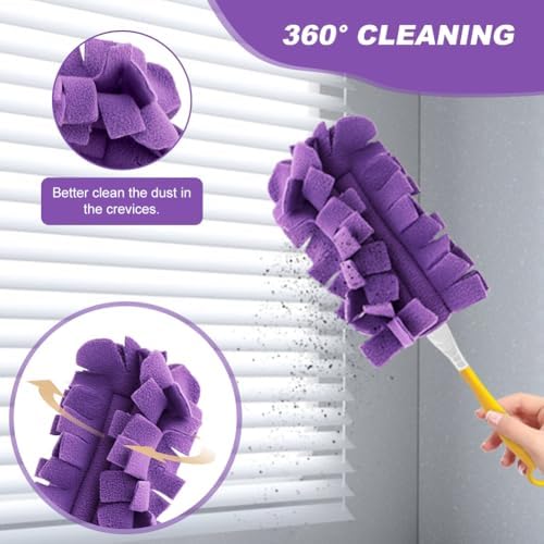 Saycker 14Pcs Duster Refill Fleece for Swiffer