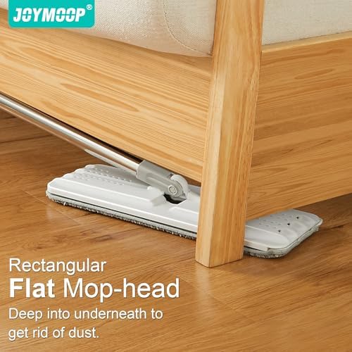 JOYMOOP Self-Squeezing Microfiber Mop and Bucket System