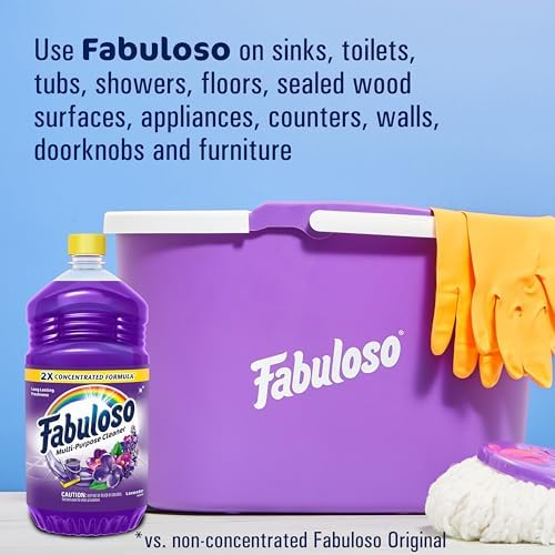 Fabuloso Multi-Purpose Cleaner 2X Concentrated Lavender 56 oz