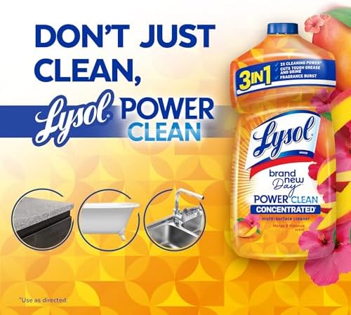 Lysol Power Clean Multi-Surface Cleaner 28 Fl Oz