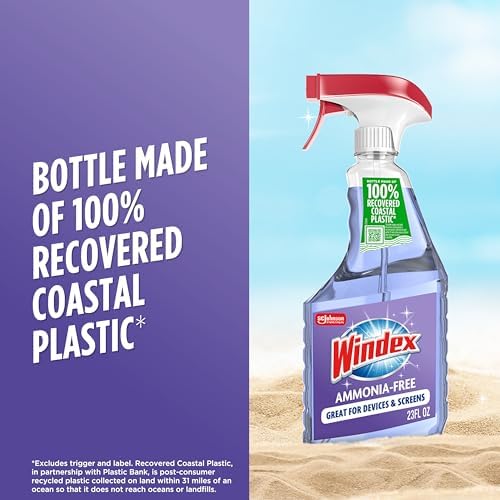 Windex Ammonia Free Crystal Rain Glass Cleaner 23 Fl Oz