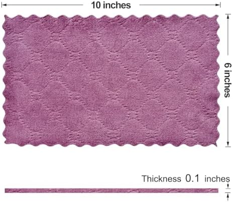 12PCS Kitchen Towels Dish Cloths 10x6 Inch