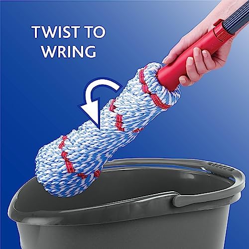 O-Cedar MicroTwist MAX Microfiber Mop with Extra Refill