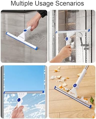 Lovskoo 40in Window Squeegee 3-in-1 Cleaning Kit