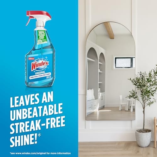 Windex Glass Cleaner Spray Bottles Pack of 6