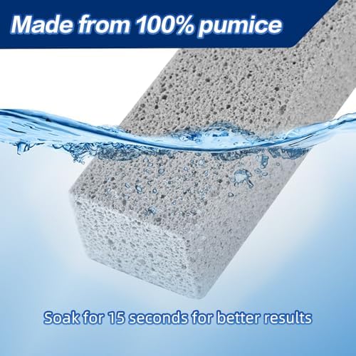 Omszte 6 Pack Pumice Stones for Toilet Cleaning