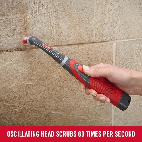 Rubbermaid Reveal Power Scrubber for Multi-Purpose and Grout Cleaning