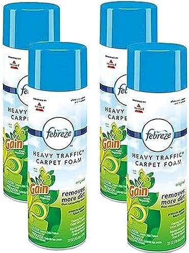 Bissell Heavy Duty Carpet Cleaner Foam 22oz Pack of 4