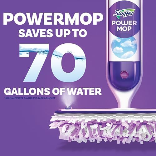 Swiffer Power Mop Wood Floor Cleaning Kit