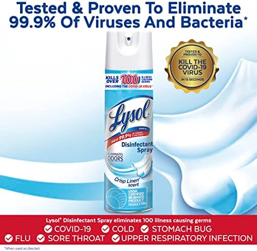 Lysol Bundle 2 Sprays for Disinfection Air Sanitization