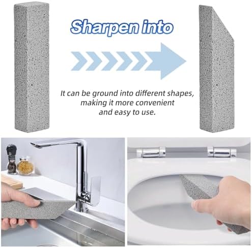 Omszte 6 Pack Pumice Stones for Toilet Cleaning