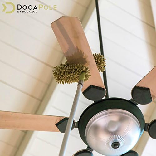 DOCA Telescoping Pole 5-12 Ft - High Reach Duster Kit for Cleaning