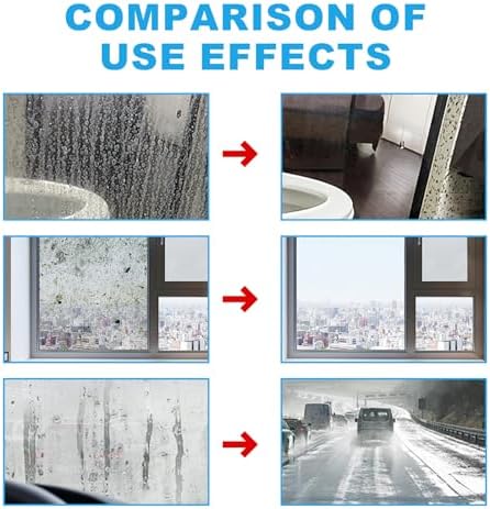 Glass Cleaning Tablets with Anti-Fog 20 Count Decontamination Formula