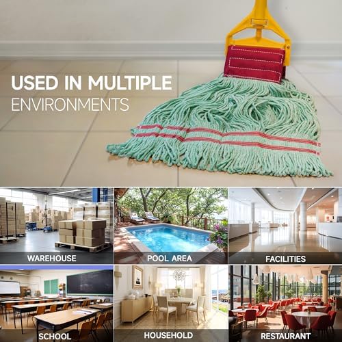 ONESIMUS 30 oz Heavy Duty Mop Head Replacement Pack of 3