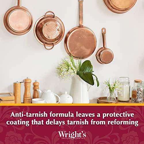 Wrights by Weiman Cream Copper and Brass Cleaner 1