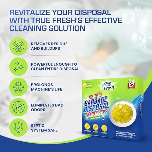 True Fresh Garbage Disposal Cleaner 24-Pack