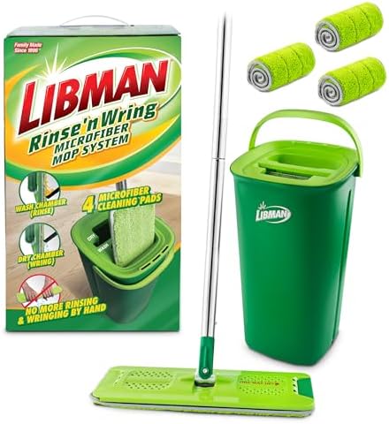 Libman Rinse n Wring Mop and Bucket System