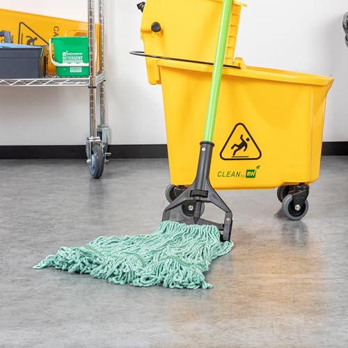 Restaurantware Mop Head Refill - 16 Ounce Cotton Blend Green