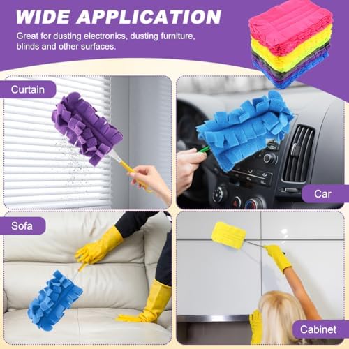 Saycker 14Pcs Duster Refill Fleece for Swiffer