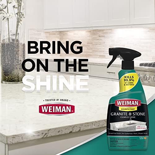 Weiman Disinfectant Granite Daily Clean Shine 2 Pack 1