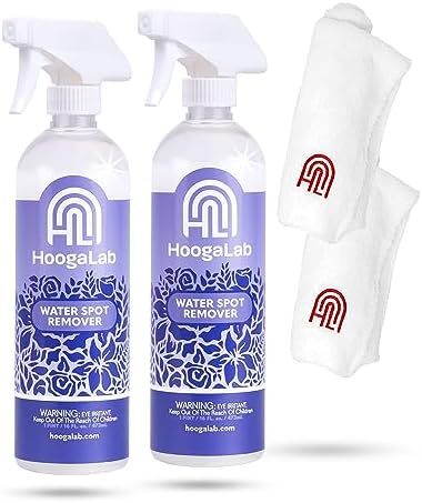 HoogaLab Water Spot Remover 16oz 2 Pack 1