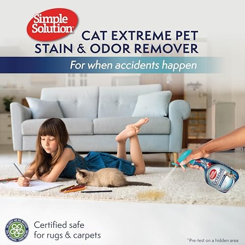 Simple Solution Extreme Cat Stain Remover 32oz Pack of 2