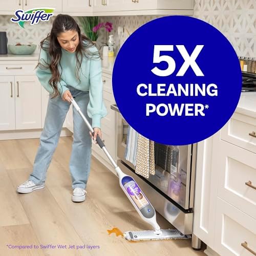 Swiffer Power Mop Wood Floor Cleaning Kit