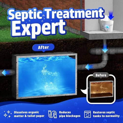 Vacplus Septic Tank Treatment 24-Pack 2-Year Supply