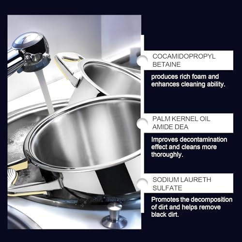 Black Scale Remover for Cookware - 338 Fl Oz