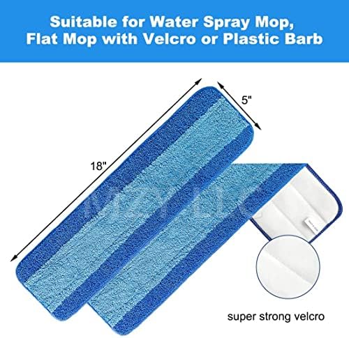 MZY LLC 8 Pack Microfiber Mop Pads for Bona and Other Mops
