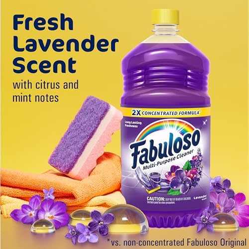 Fabuloso Multi-Purpose Cleaner 2X Concentrated Lavender 56 oz