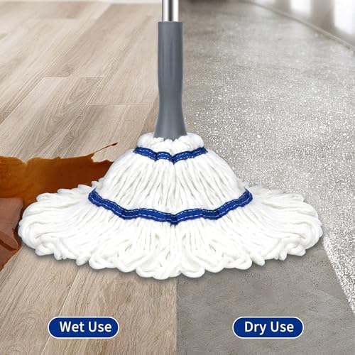 Silkyhose Self-Wringing Twist Mop for Dry Wet Cleaning