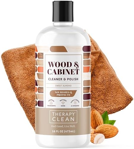 Therapy Wood Polish Bundle with Microfiber 16 oz