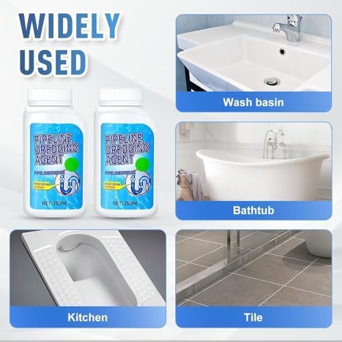 Powerful Pipe Dredging Agent for Kitchen and Bathroom Drains 1